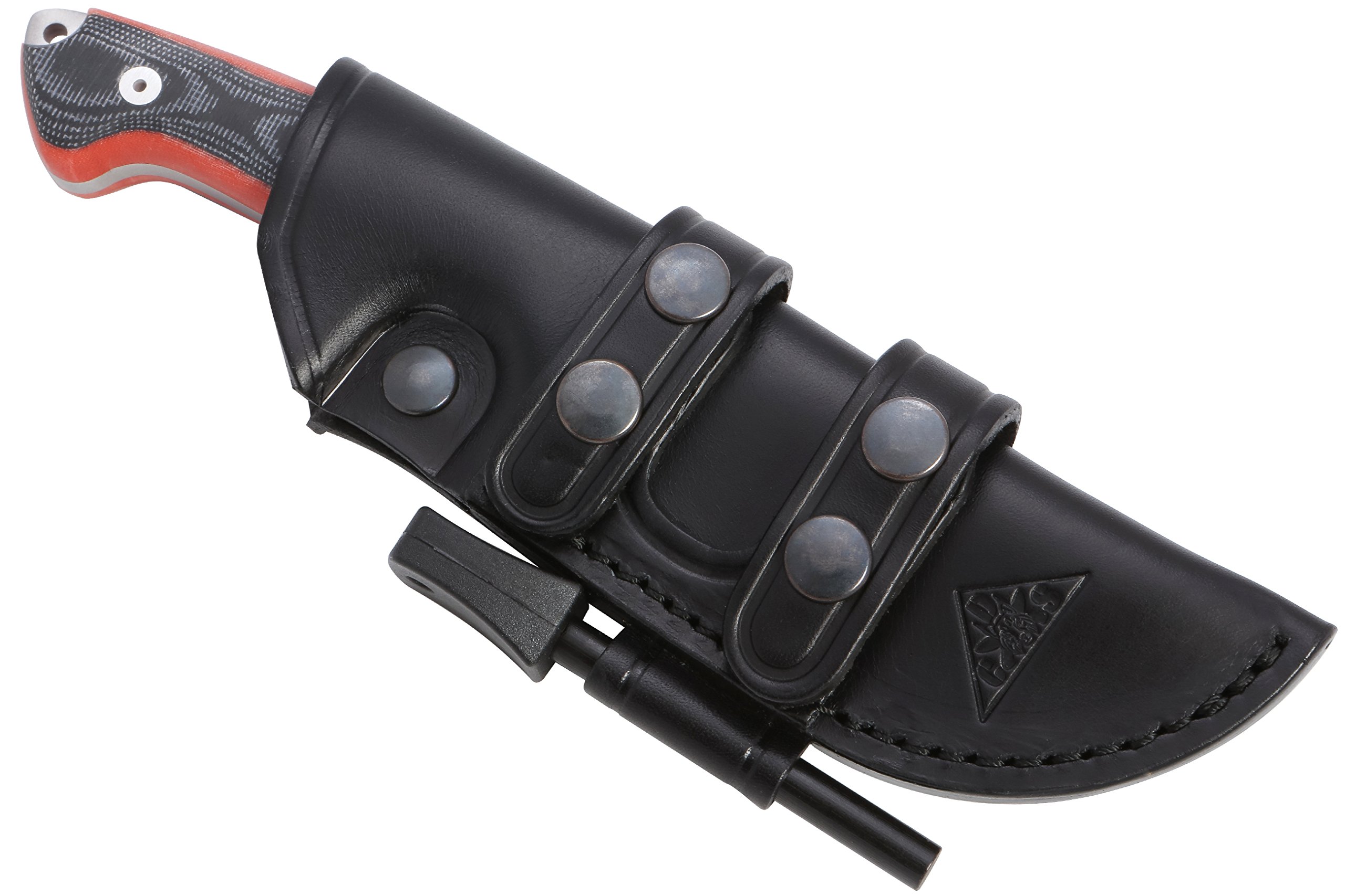 AXARQUIA Full Tang Survival Bushcraft Knife - 4