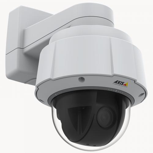 Axis Communications Q6074-E 720p Outdoor PTZ Network Dome Security Camera - Weatherproof Surveillance for Home, Business & Parking Lot Monitoring