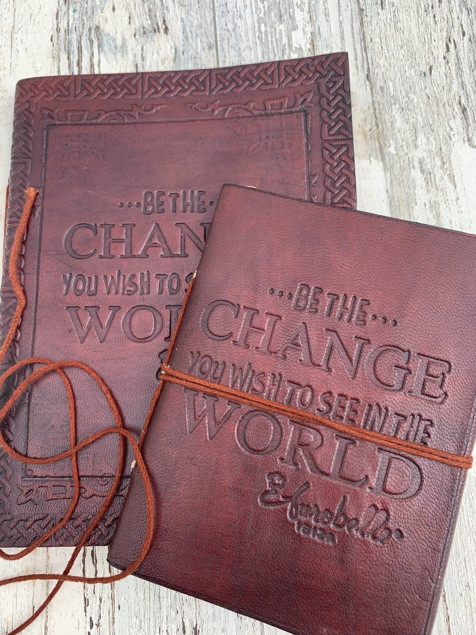 Handmade Leather Journal with Artisan Paper - Perfect for Writing, Sketching & Gift Giving
