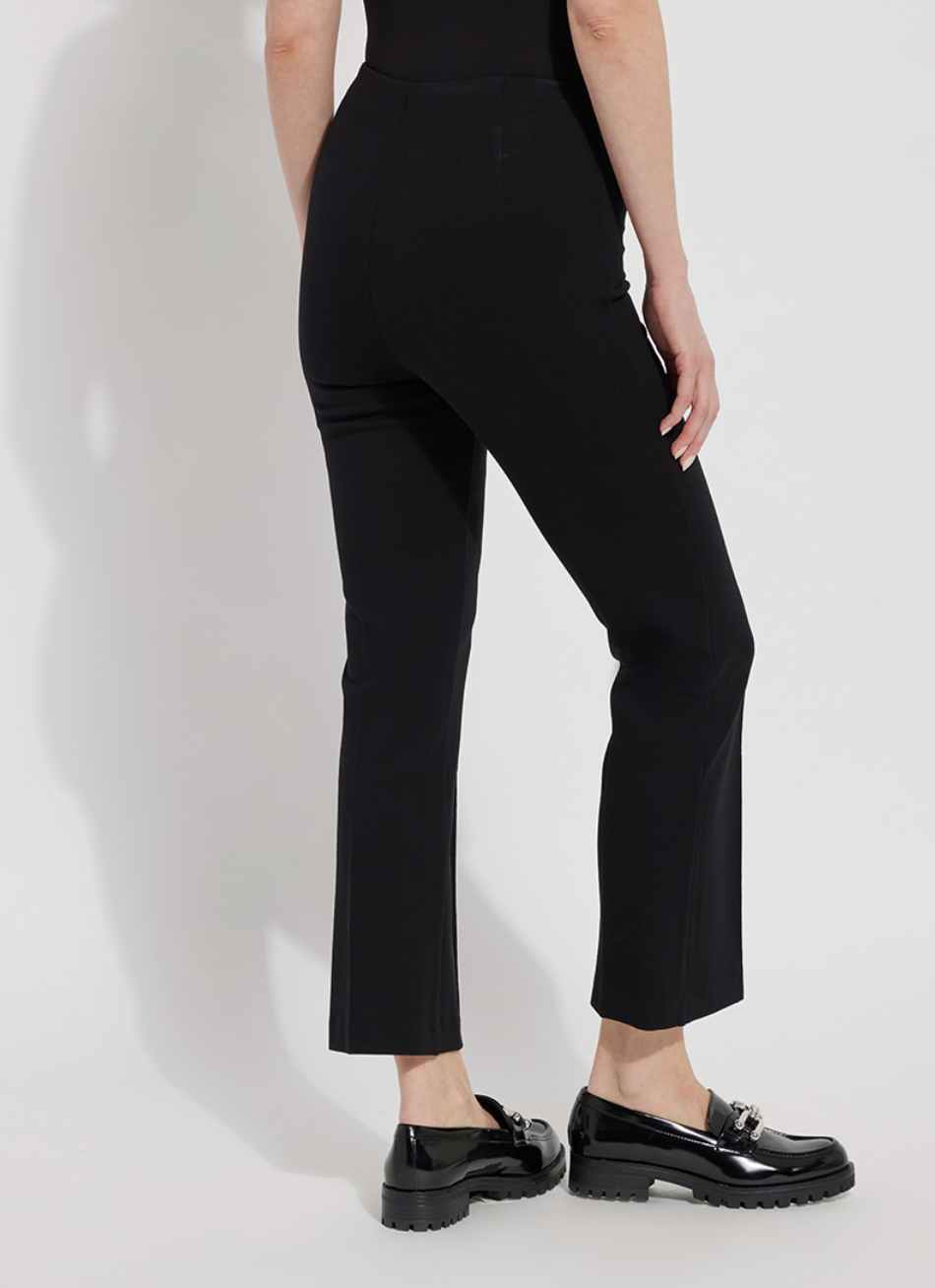 Elysse Women's Ankle Pants - Slim Fit Stretch Work Pants for Office & Business Casual Wear - Black