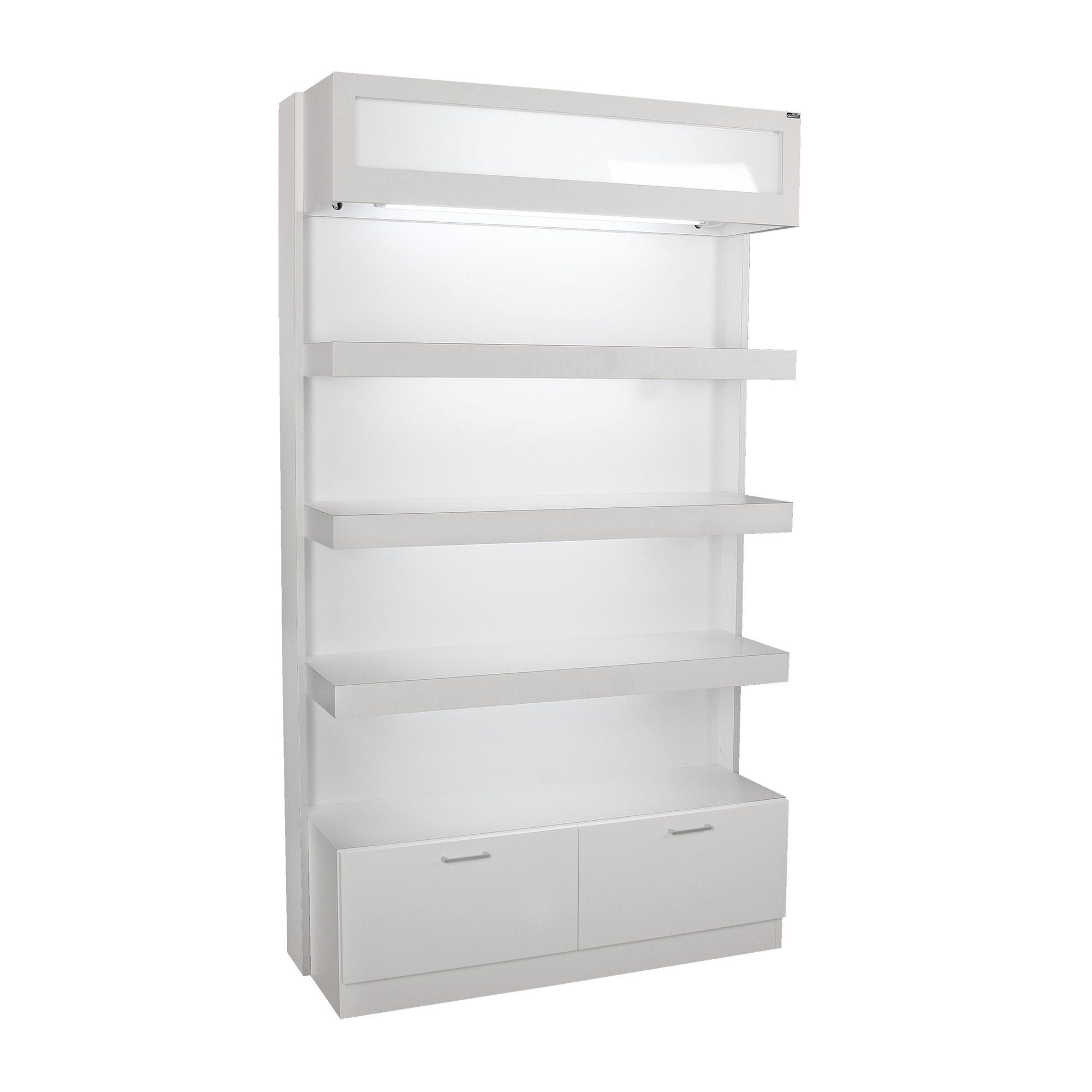LOX Logo Retail Display Stand - Custom Branded Merchandise Showcase for Stores & Boutiques - Perfect for Product Presentation & Brand Promotion