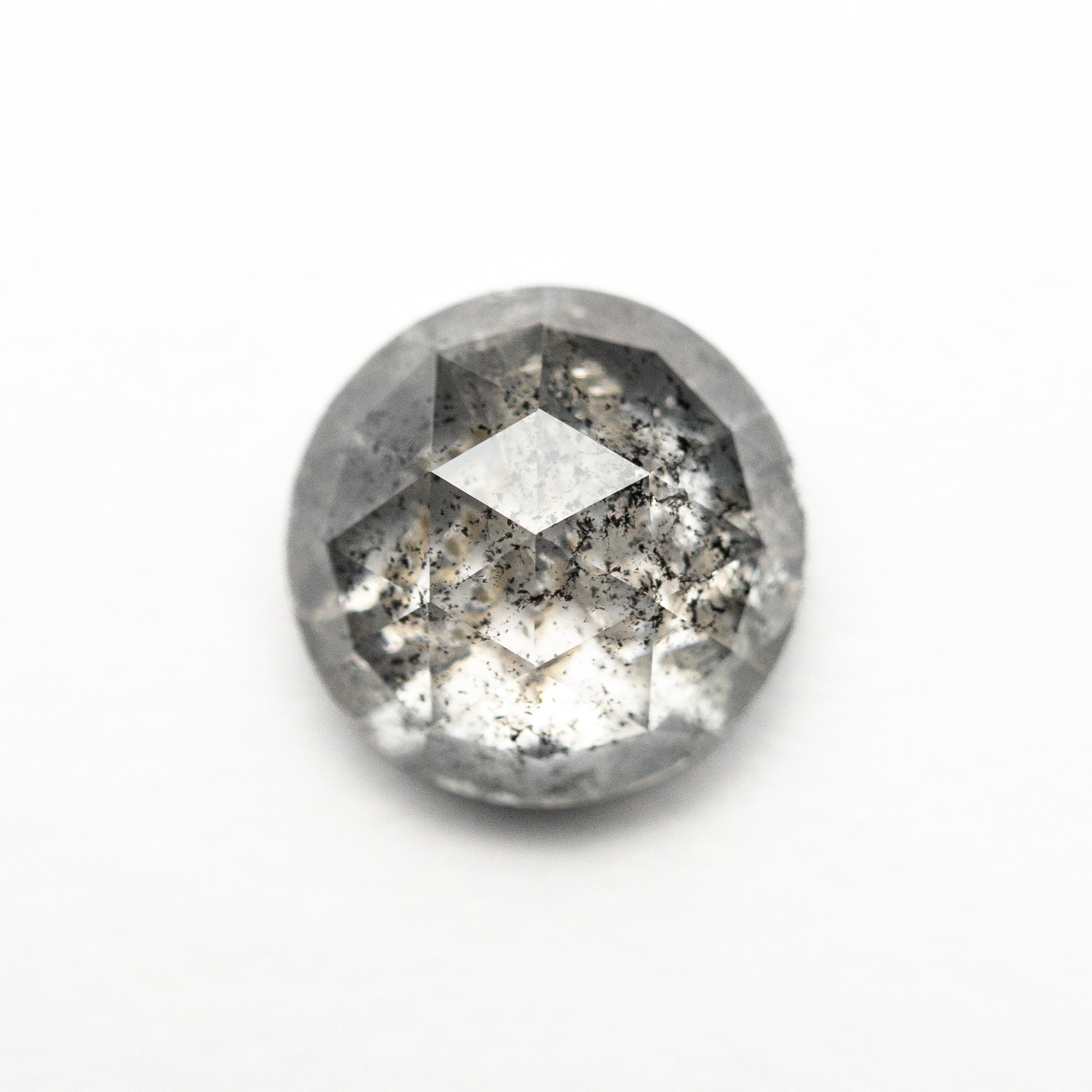 2.60ct Round Rose Cut Diamond - 8.25x8.18x4.48mm Size - Premium Loose Gemstone for Jewelry Making, Engagement Rings & Wedding Bands