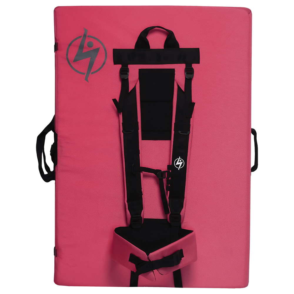Premium Flashed Drifter Crash Pad - High Density Foam Landing Mat for Parkour, Gymnastics & Bouldering - Perfect for Indoor & Outdoor Training