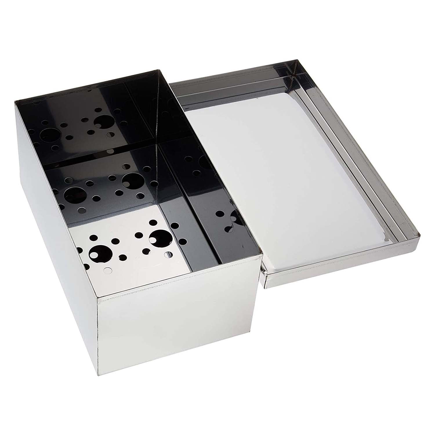 EBM Stainless Steel Airtight Seaweed Storage Container with Hinged Lid - Perfect for Kitchen Pantry, Camping & Travel Food Storage