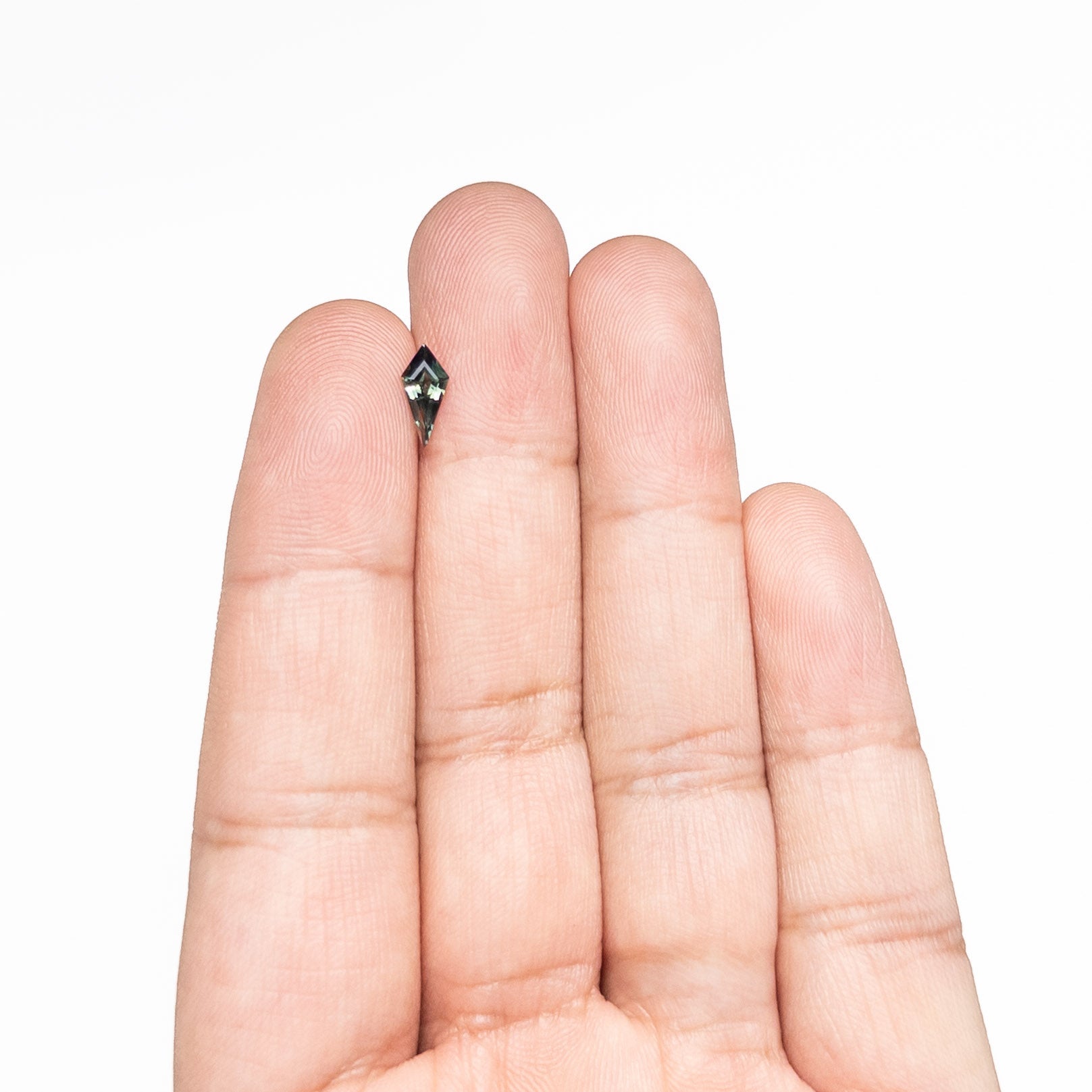 0.59ct Kite Step Cut Sapphire - 9.25x4.37x2.72mm Natural Blue Gemstone for Engagement Rings & Fine Jewelry Making