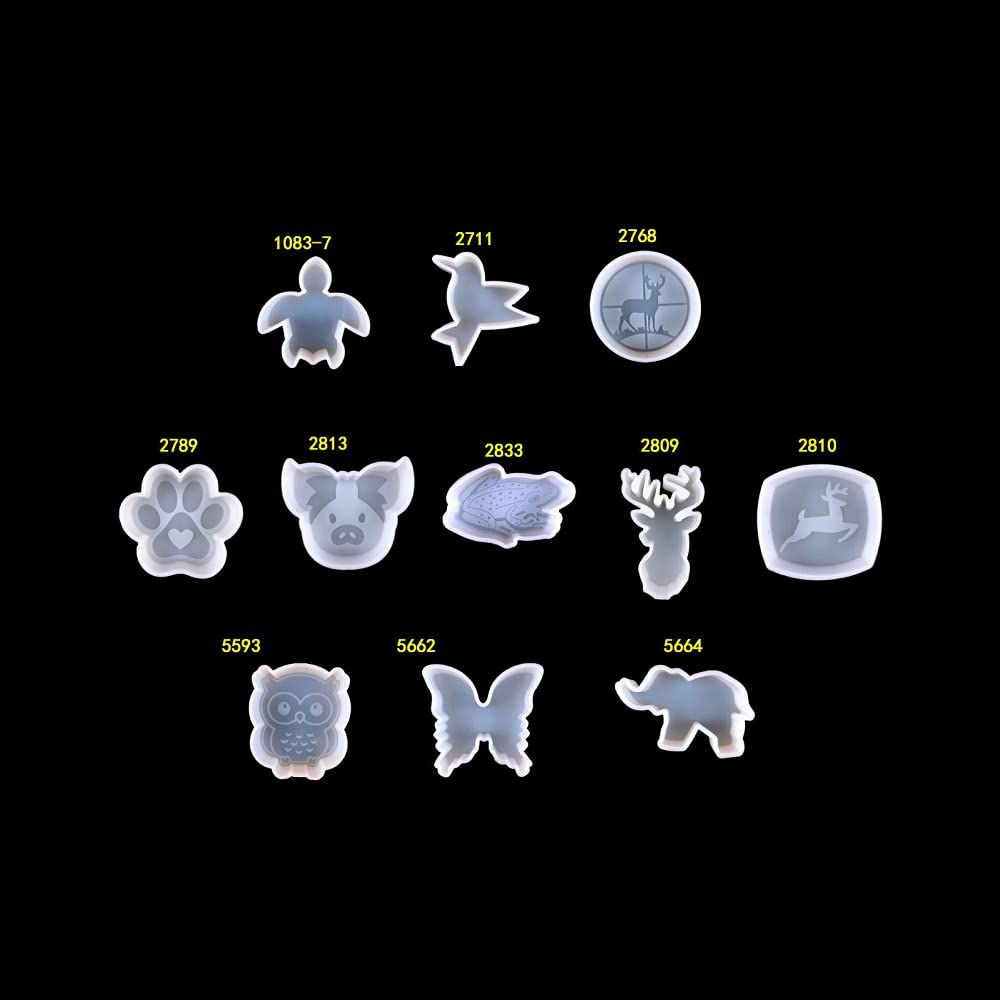 Animal Car Freshie Molds - Premium Silicone Molds for Aroma Beads, Epoxy Resin Soap & Candle Pendant Making (Butterfly Design) - Perfect for DIY Crafts, Car Air Fresheners, and Home Fragrance Projects