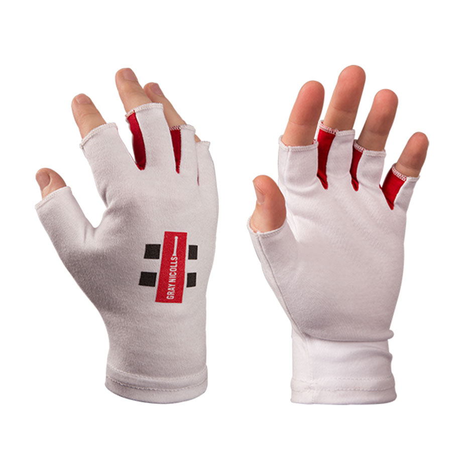 Gray Nicolls Adult Batting Fingerless Inner Gloves - Cricket Training & Sports Protection for Enhanced Grip & Comfort