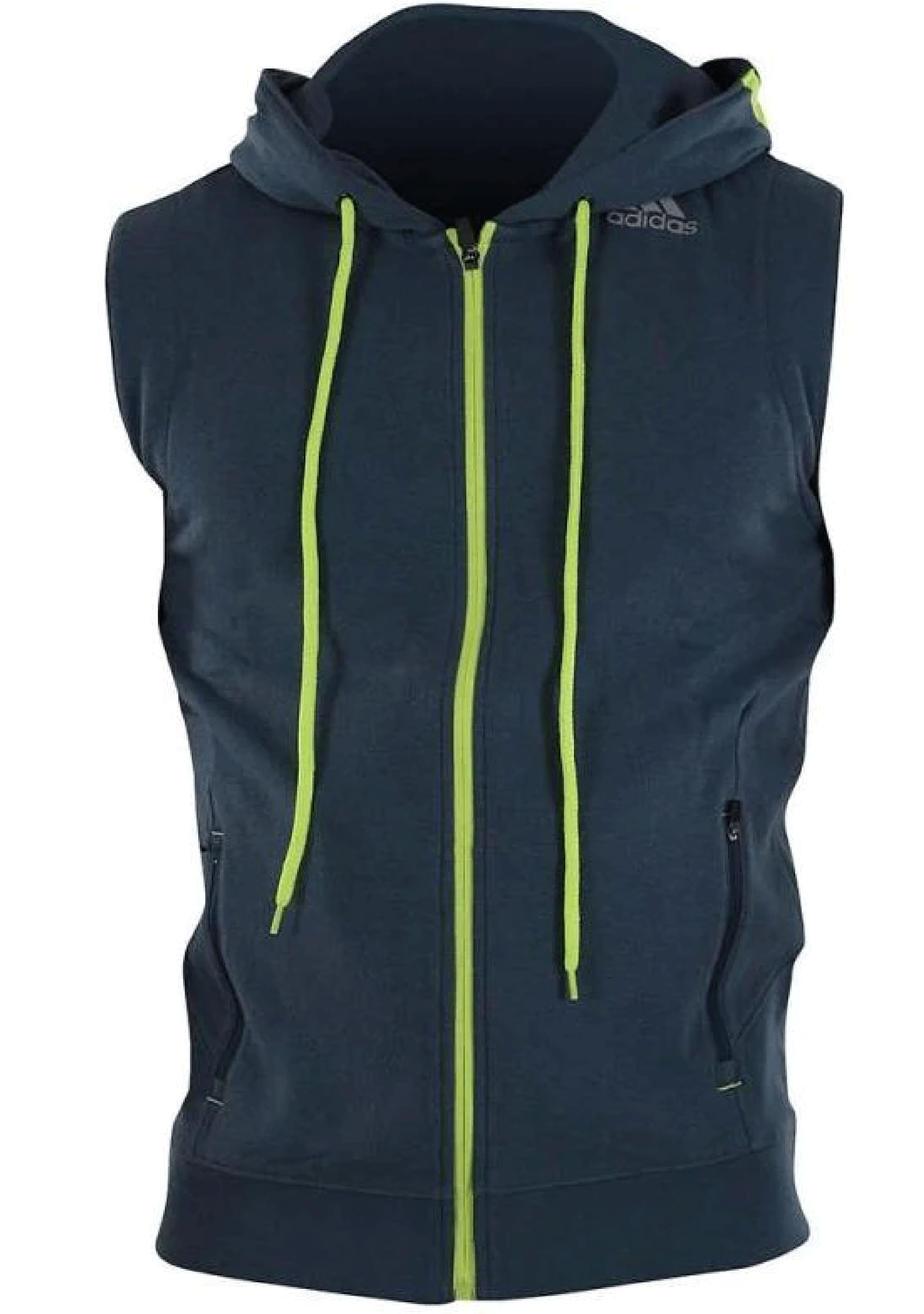 Adidas Men's Sleeveless Training Hoodie - Lightweight Workout Top for Gym & Running - ADISTHS01 | Perfect for Fitness, Jogging & Outdoor Activities