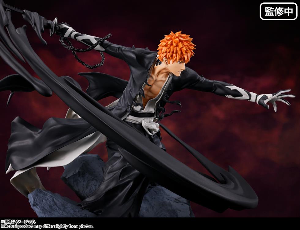 Figuarts Zero Bleach: Thousand Year Blood War Ichigo Kurosaki Action Figure - Anime Collectible for Display & Gift for Fans