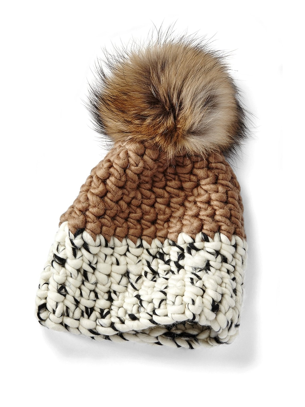 Chunky Wool Knit Hat for Women & Men - Winter Beanie with Soft Warm Yarn - Perfect for Skiing, Snowboarding & Outdoor Activities