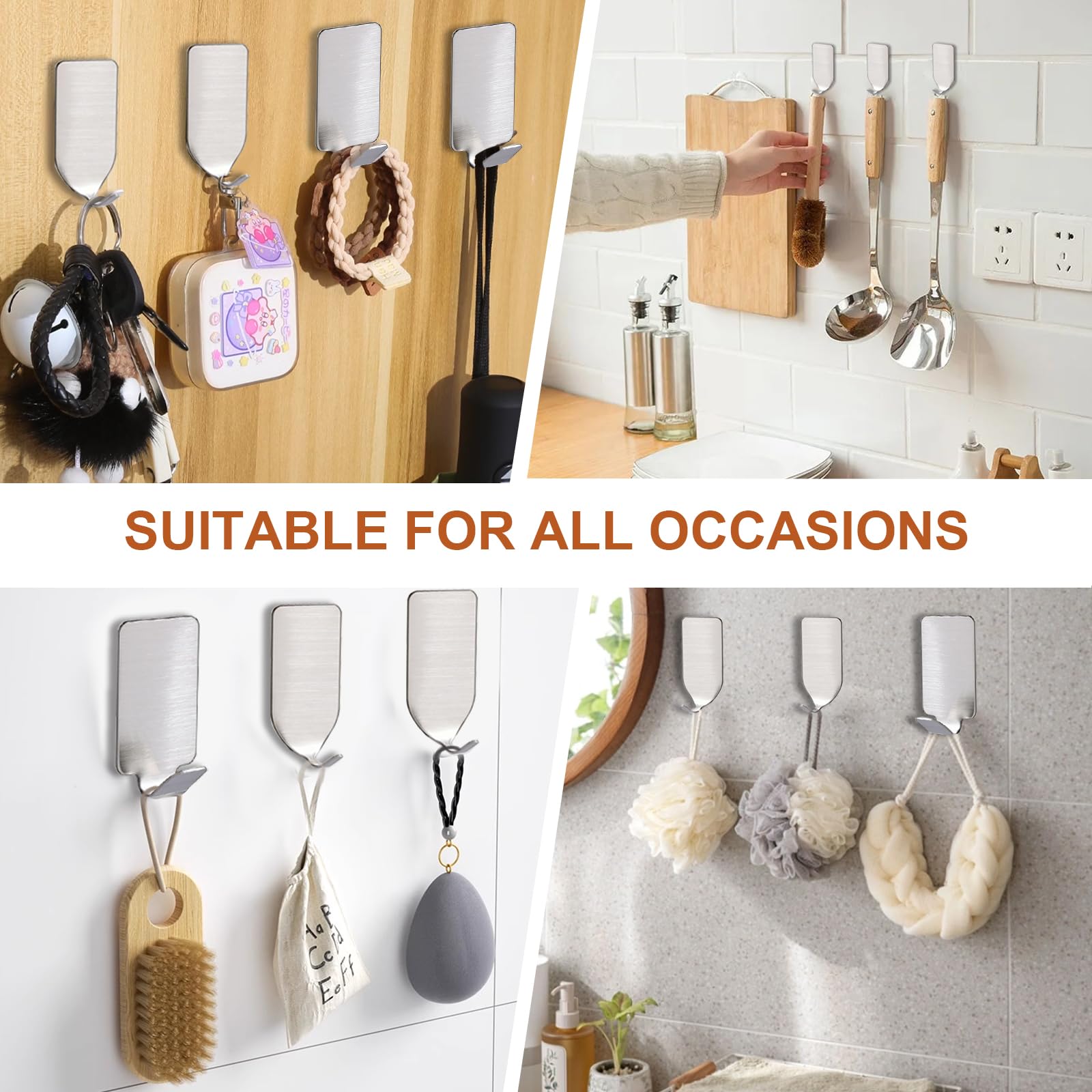 Under Cabinet Paper Towel Holder - Wall Mount Kitchen & Bathroom Towel Roll Dispenser with Self-Adhesive or Screw Mounting - Perfect for Compact Spaces, RVs, and Small Kitchens