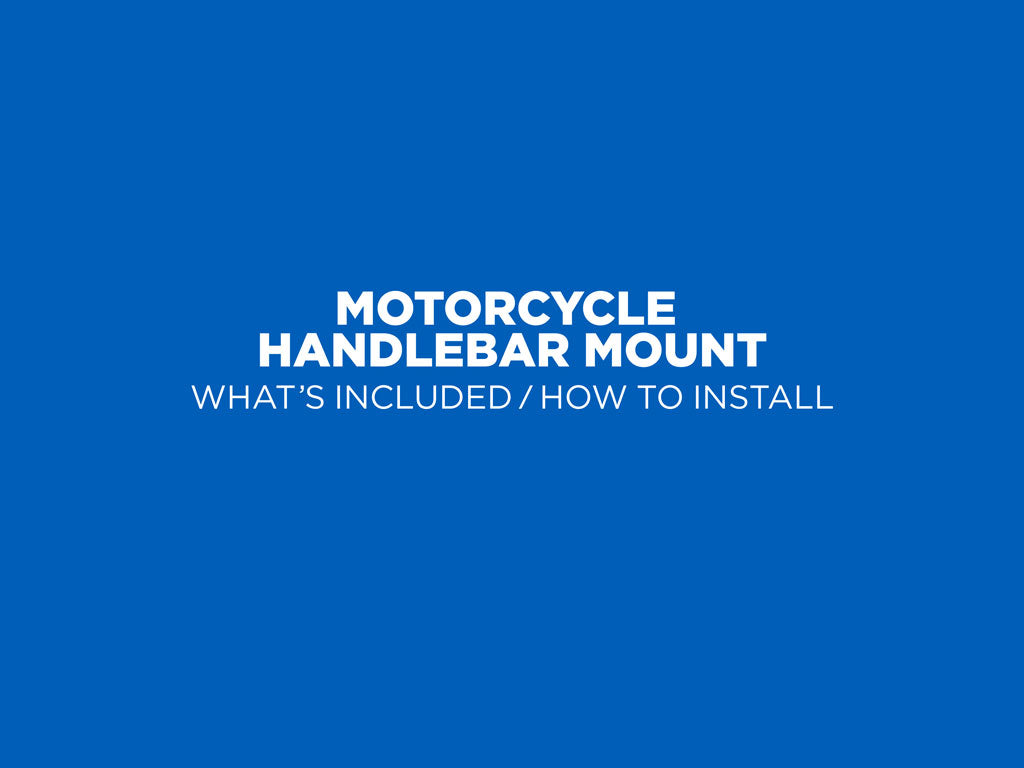 Universal Motorcycle Handlebar Mount for Phone & GPS - Durable & Adjustable - Perfect for Adventure Riding, Commuting & Off-Road Navigation