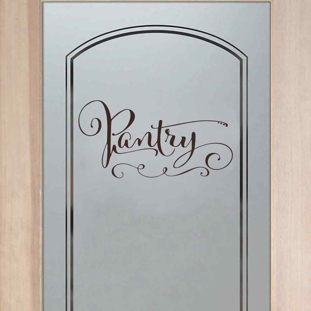 BATTOO Black Pantry Decal - 5