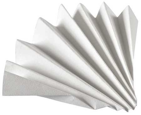 Premium Laboratory Filter Paper - 30 to 35 Micron Pore Size, 32cm Diameter, Pack of 100 - Ideal for Chemistry Experiments, Water Testing & Scientific Research