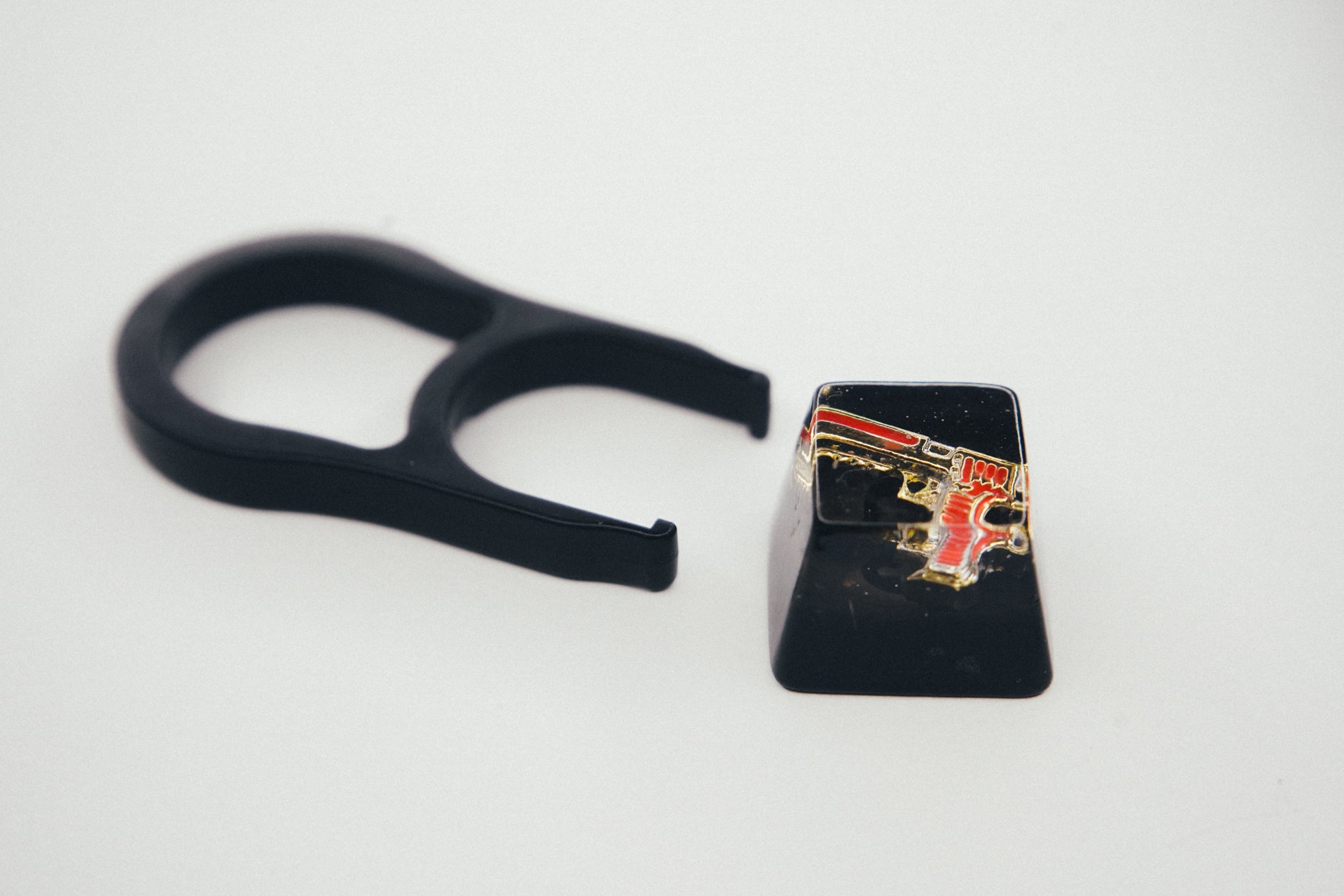 Premium Gold Deagle Jelly Artisan Keycap for Mechanical Keyboards - Perfect for Gaming, Typing & Custom Keyboard Builds