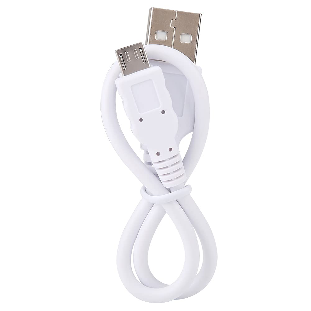 Mini Rechargeable Portable Desktop Vacuum Cleaner - Powerful Dust Collector for Computer, Keyboard, Car & Home Cleaning (White) | Compact USB Charging for Office, Workshop & Electronics Maintenance