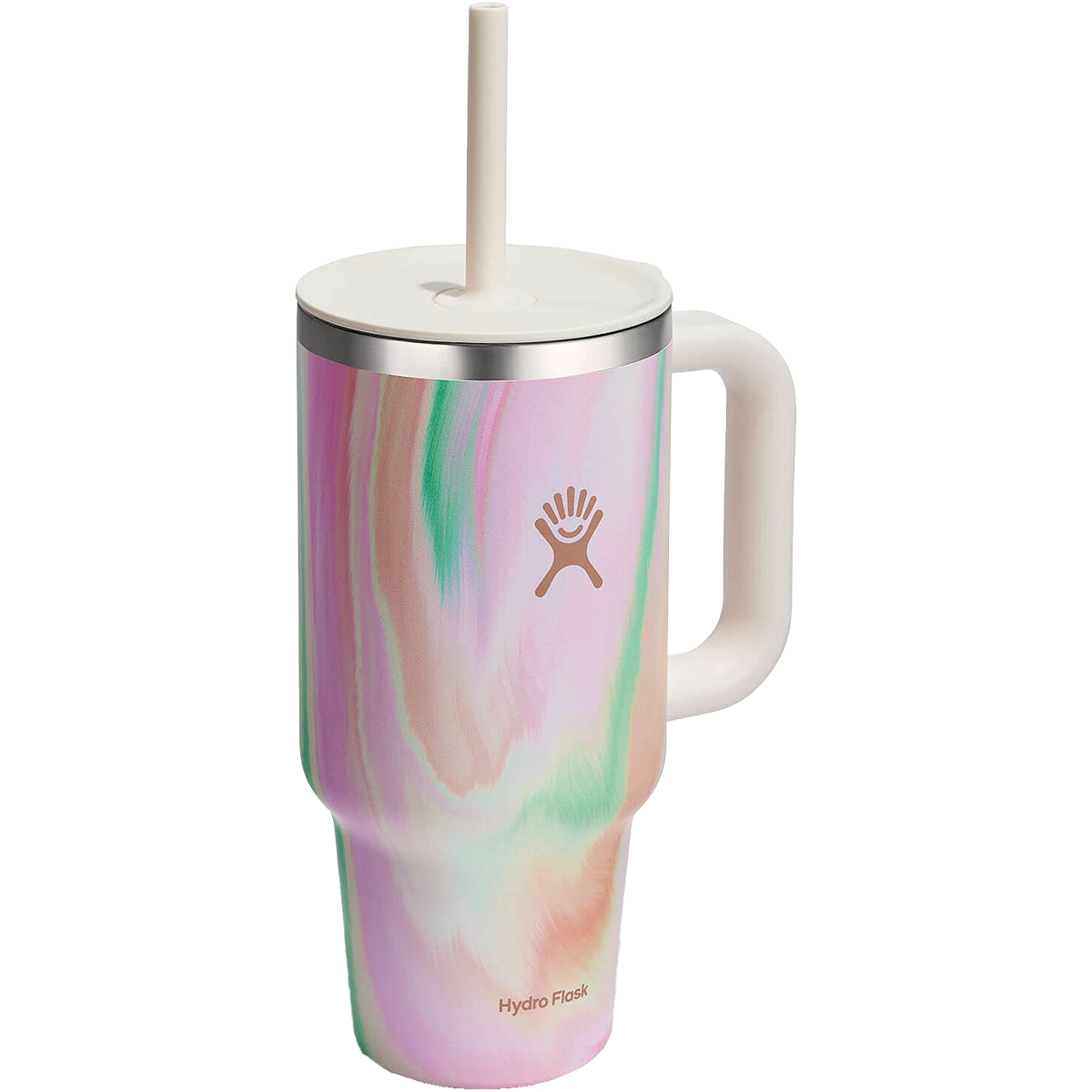 32 oz Insulated Stainless Steel Travel Tumbler with Lid & Straw - Leakproof Vacuum Mug for Hot & Cold Drinks - Perfect for Commuting, Camping, Office & Gym Use