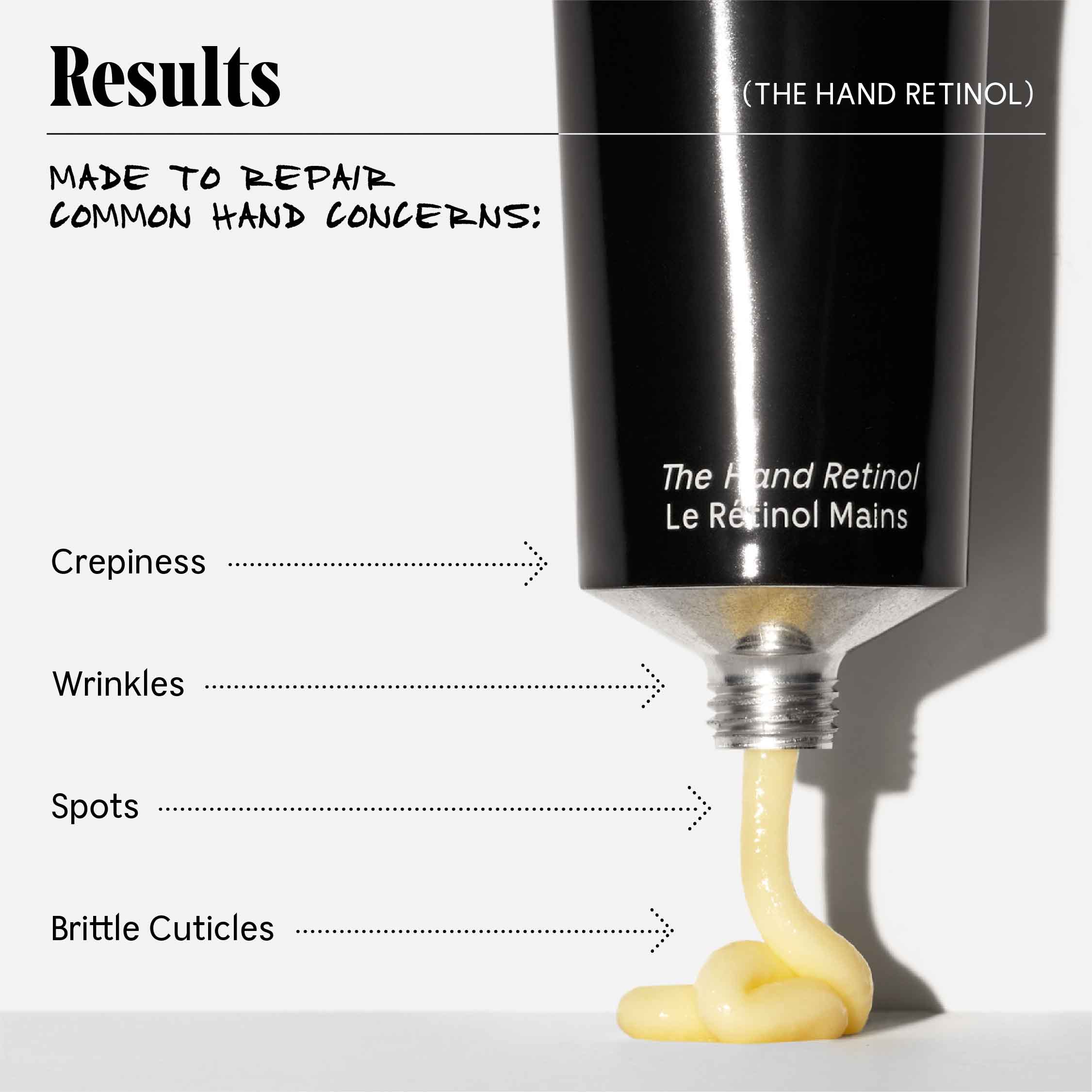 Best Hand Retinol Cream for Anti-Aging & Wrinkle Reduction - Moisturizing Treatment for Dry Skin - Day & Night Use for Soft, Youthful Hands