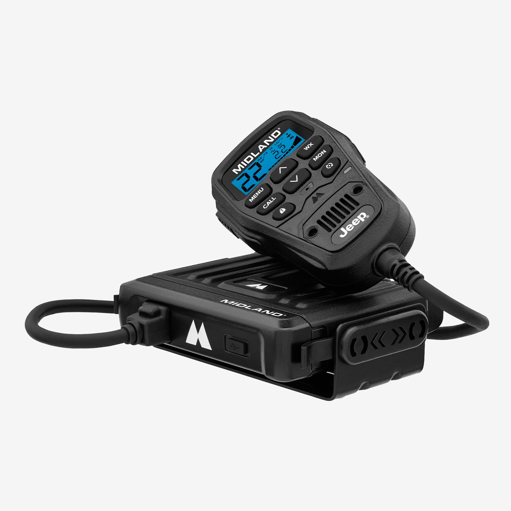 MXT275 MicroMobile® Jeep® GMRS 15 Watt Two-Way Radio - Long Range Communication for Off-Roading, Camping & Emergency Preparedness | MXT275J
