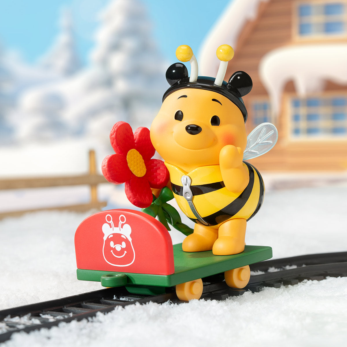 Disney Winnie the Pooh Collectible Figurine Set - Perfect Gift for Disney Fans, Birthday & Christmas Presents, Home Decor & Display