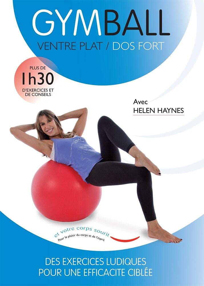 Best Gym Ball Workout DVD for Flat Stomach & Strong Back - Helen Haynes & Nicolas Fauvel (2010) - Home Fitness & Core Strength Training