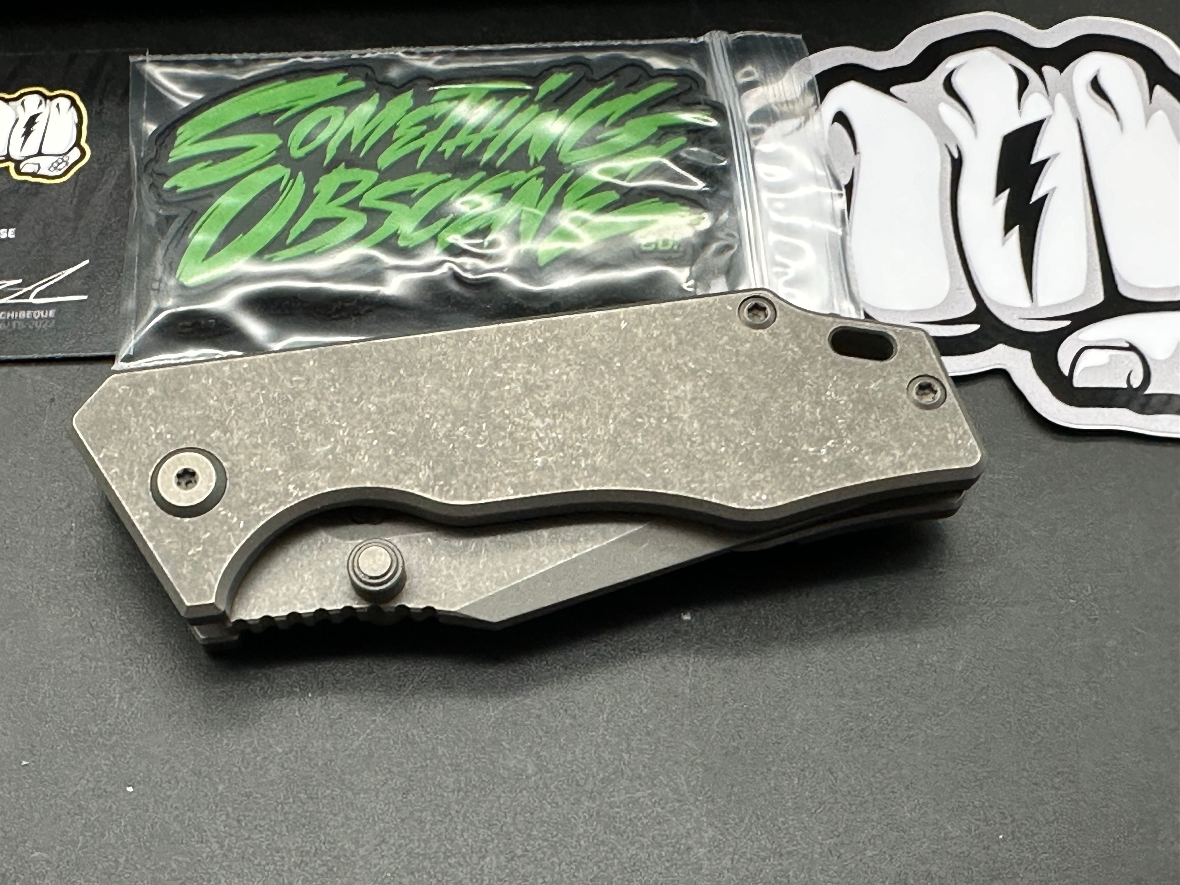 SOC Mini J Cape Non-Flipper Knife - Compact EDC Folding Pocket Knife for Everyday Carry, Outdoor Adventures & Tactical Use