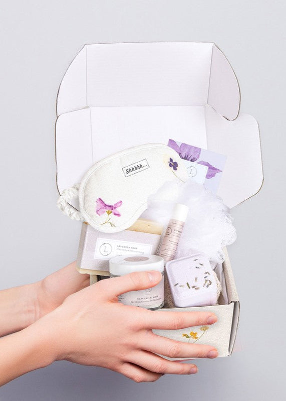 Lavender Spa Gift Set for Women - Relaxing Aromatherapy Bath & Body Care Set - Made in USA - Perfect for Self-Care, Birthday Gifts & Stress Relief