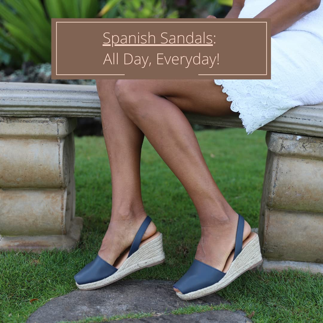 Stylish Women's Espadrille Wedge Sandals - Soft Leather Peep Toe Summer Shoes for Casual & Dressy Occasions | Perfect for Beach, Vacation, and Everyday Wear