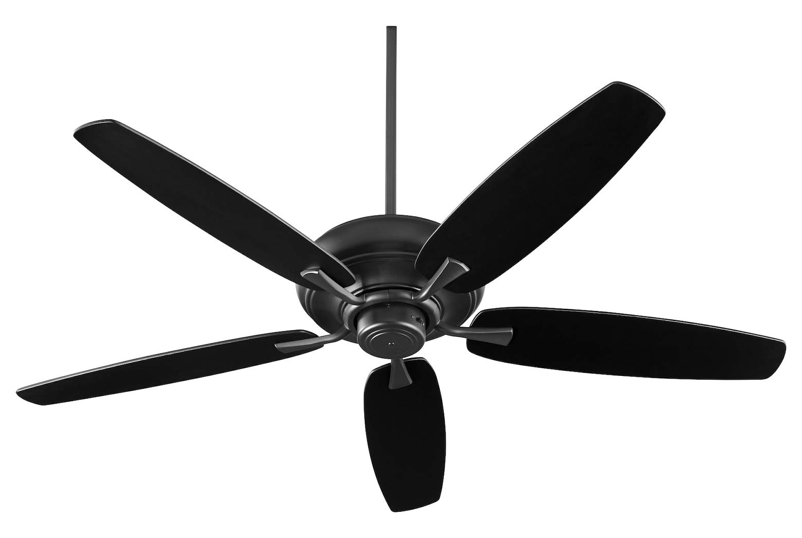 Modern Noir Ceiling Fan with Remote Control - Energy Efficient LED Light & Quiet Reversible Motor - Perfect for Bedroom, Living Room & Outdoor Patio
