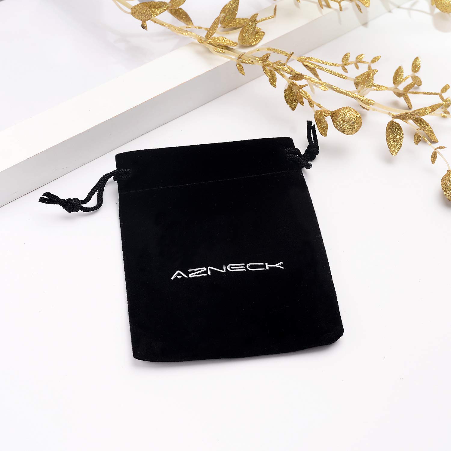 AZNECK Sunflower Essential Oil Diffuser Necklace for Women - Aromatherapy Pendant Locket Jewelry with Inspirational 