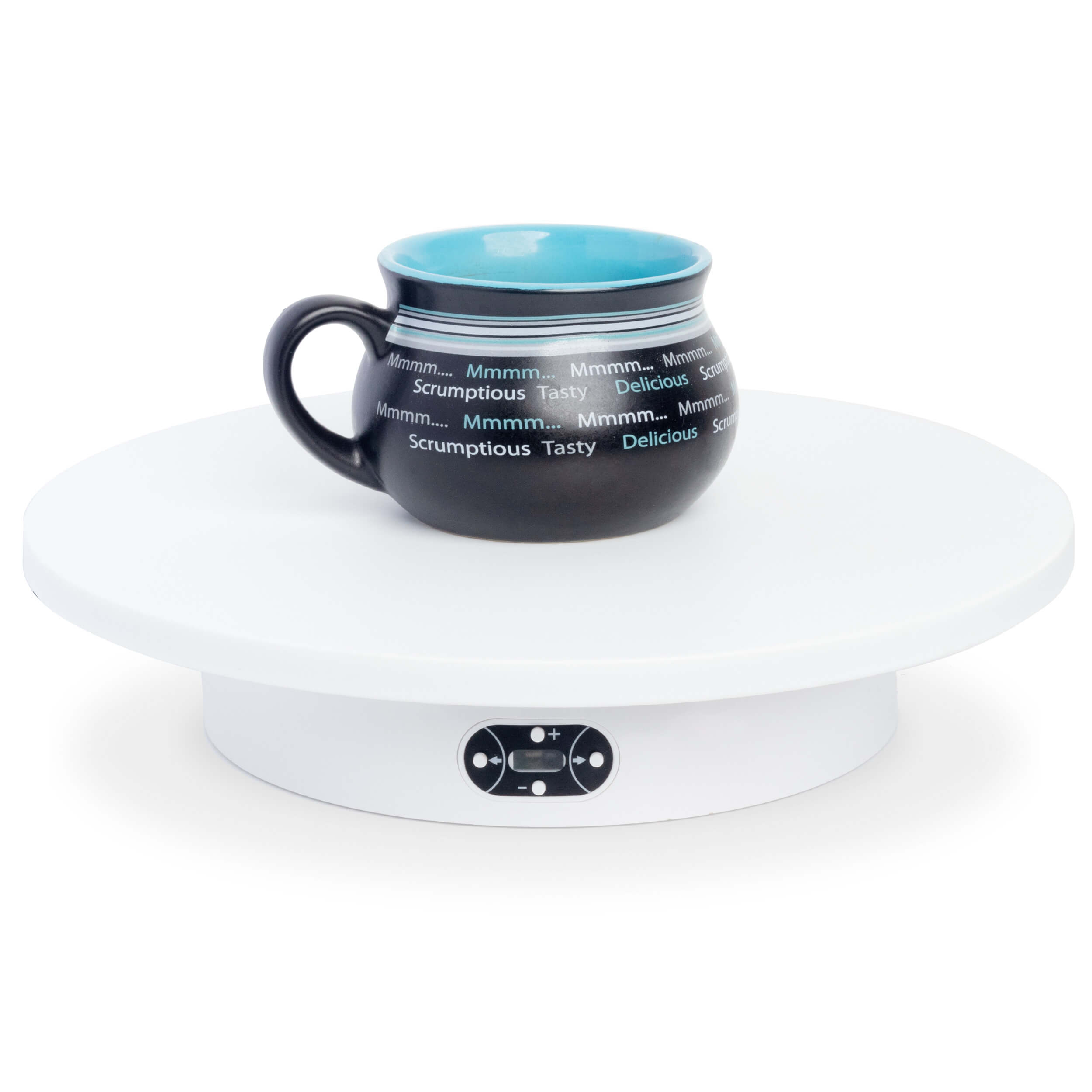 ORBIT300 Smart 30cm Electric Motorized Photography Turntable - 360° Rotating Display Stand for Product Photography, Jewelry, Food & E-commerce Showcase