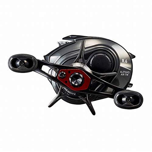 Daiwa Alphas AIR TW 20 Baitcasting Reel - Left/Right Handle (2020 Model) - Perfect for Bass Fishing, Saltwater & Freshwater Angling