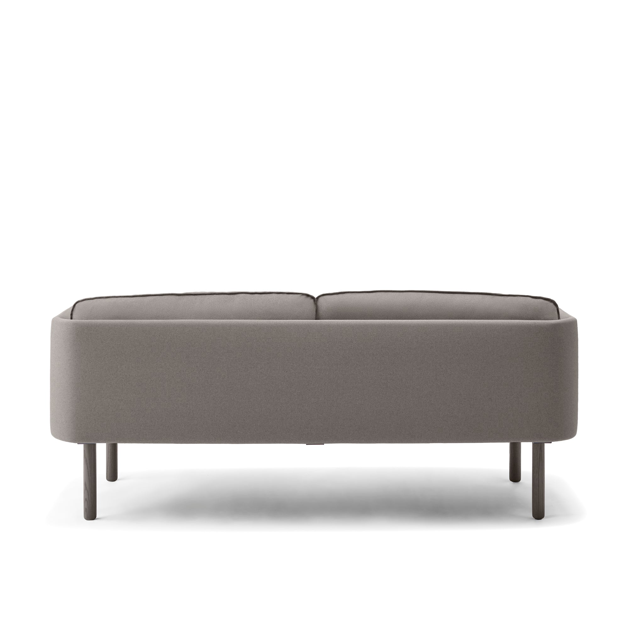 QT Low Lounge Sofa - Modern Minimalist Sectional Couch for Small Spaces - Perfect for Apartments, Living Rooms, and Cozy Home Decor