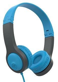 JLab JBuddies Folding Kids Headphones - Wireless Bluetooth Over-Ear Headphones for Children with Volume Limiting (2 Color Options, Multi-Pack Available) - Perfect for School, Travel & Home Learning