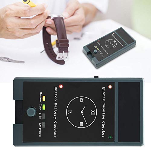 Digital Watch Battery Tester - Accurate Quartz Movement & Battery Voltage Checker for Watch Repair, Inspection & Maintenance | Perfect for Watchmakers, Jewelers & DIY Enthusiasts
