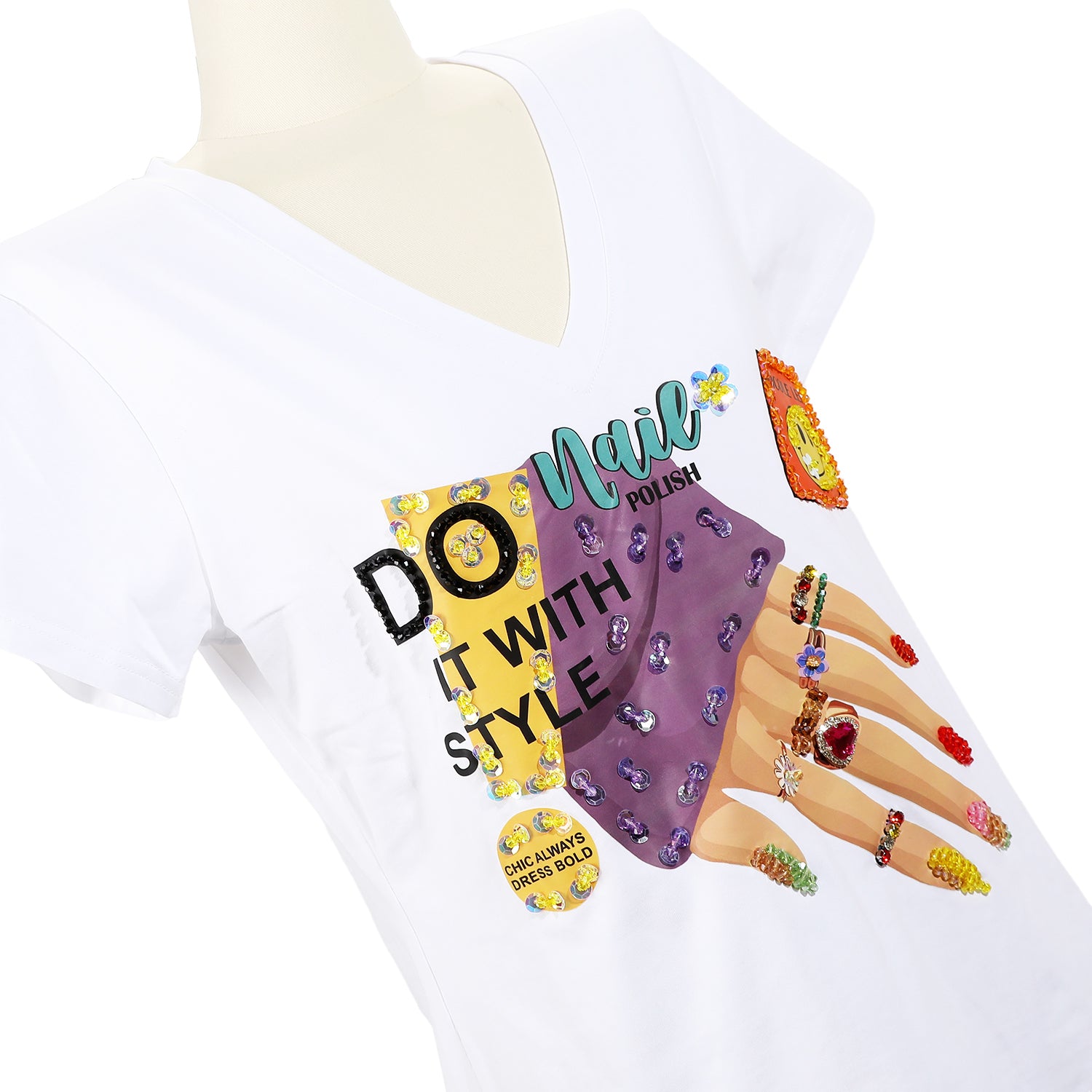 Stylish V-Neck T-Shirt for Men & Women - Comfortable Cotton Casual Tee - Perfect for Everyday Wear, Outings & Layering