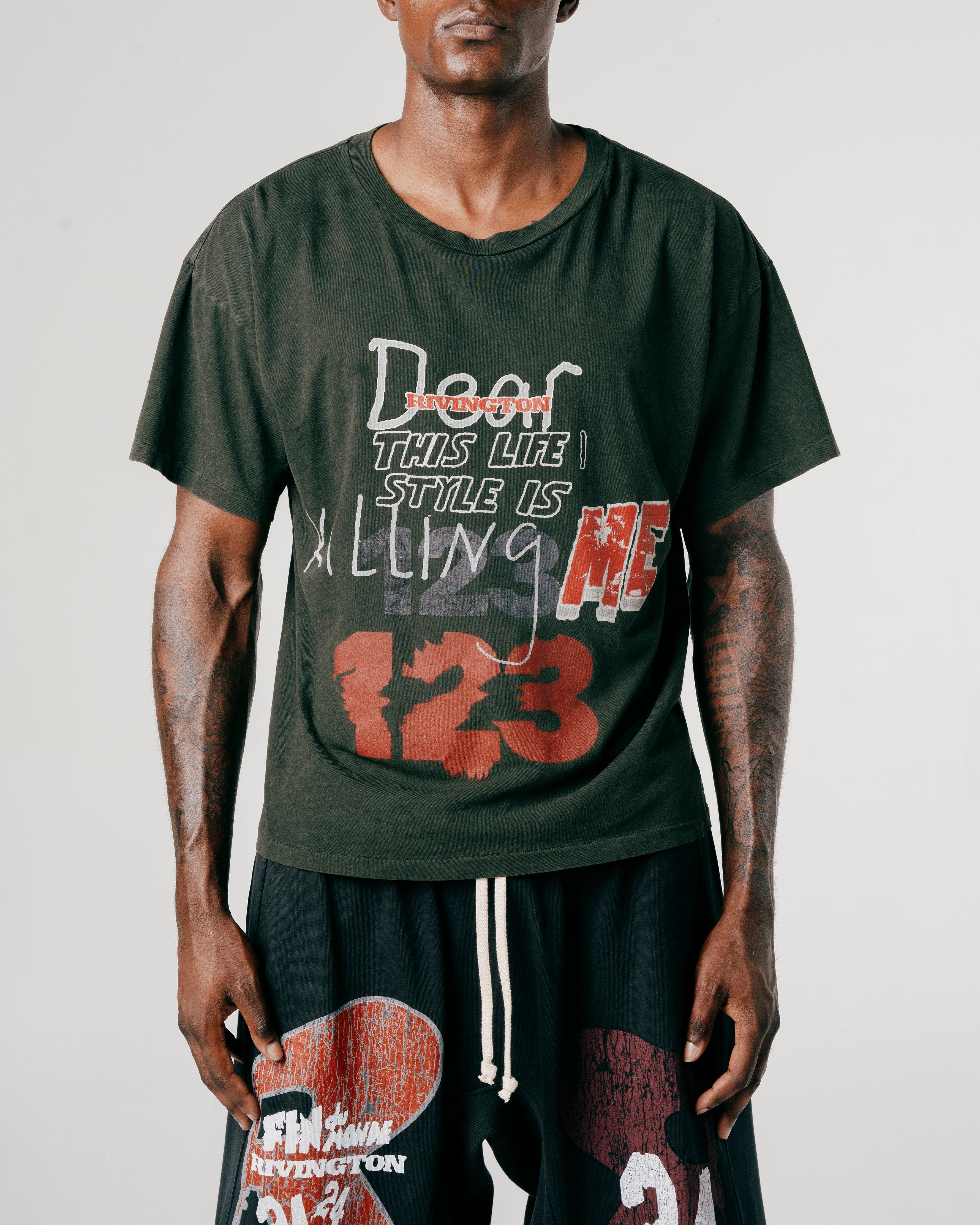 Rivington Killing Me Short Sleeve Tee - Stylish Casual T-Shirt for Men | Perfect for Streetwear, Everyday Wear & Urban Fashion