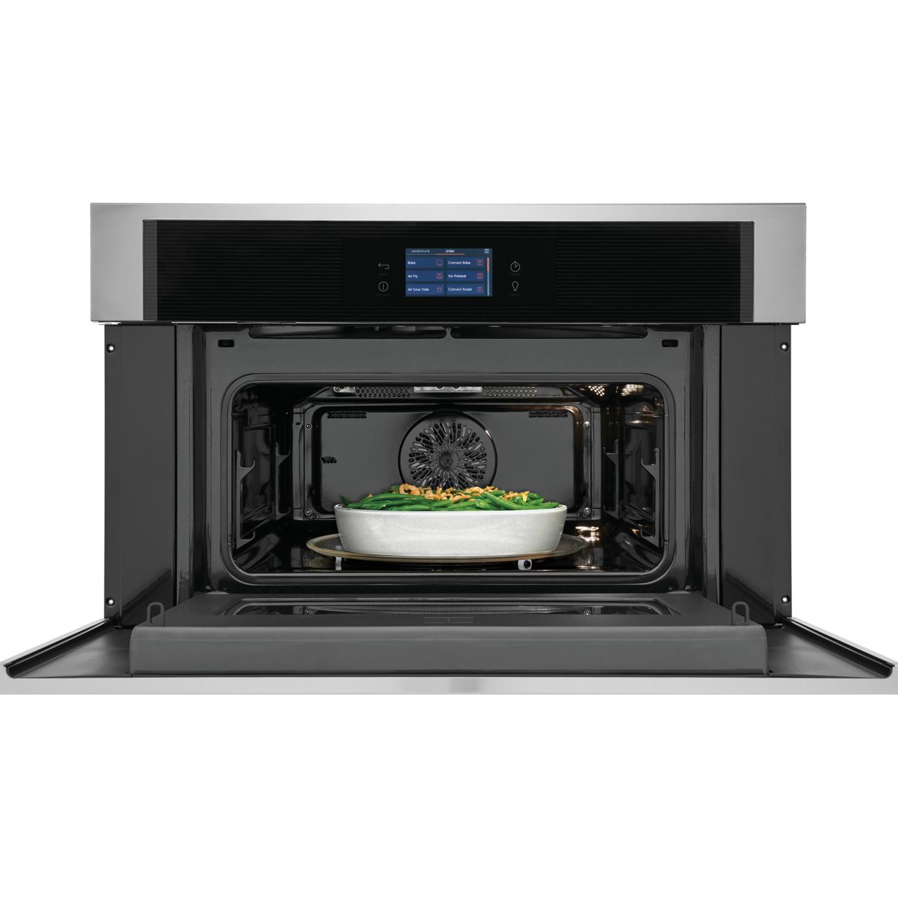 30 Inch Electrolux Built-in Microwave Oven and Wall Oven Combination ECWM3012AS - Perfect for Modern Kitchens and Efficient Cooking