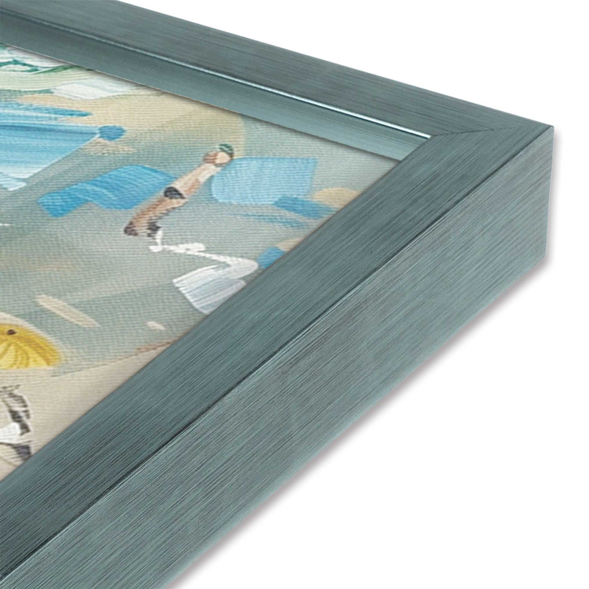 Coastal Harmony Square Print Wall Art - Beach Themed Decor for Living Room, Bedroom & Office - Perfect for Coastal, Nautical & Boho Home Decor Styles