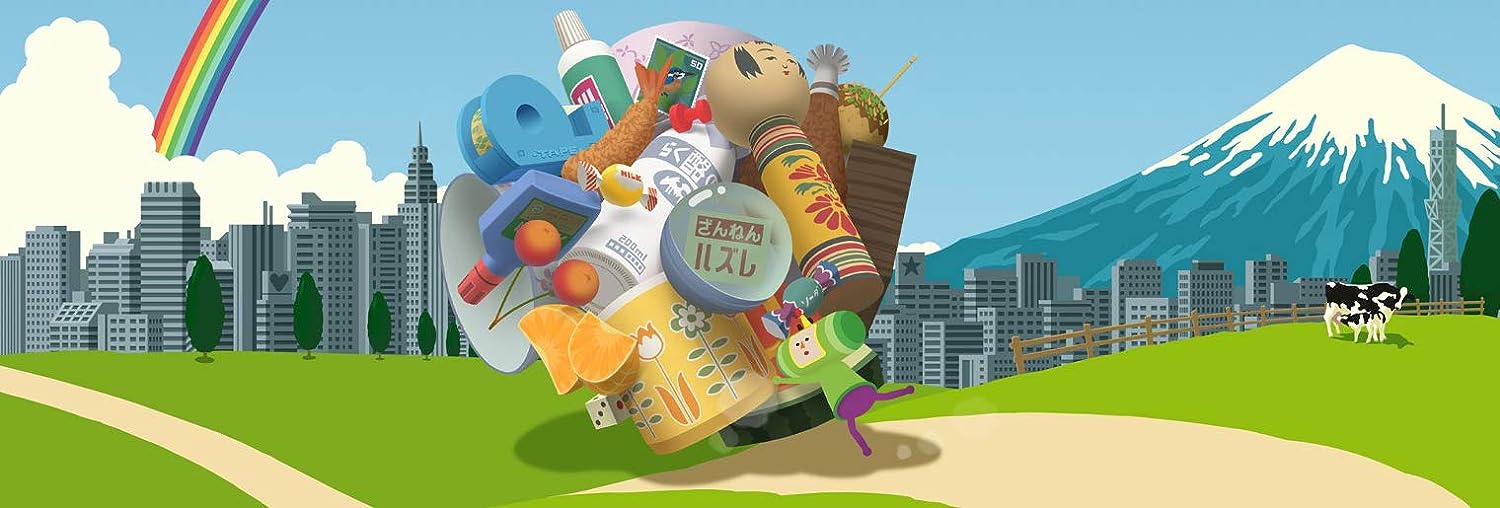 Nintendo Switch Katamari Damacy ReRoll Game - Digital Download Code A1234 | Fun Family & Party Video Game for Kids & Adults | Perfect for Travel & Game Nights