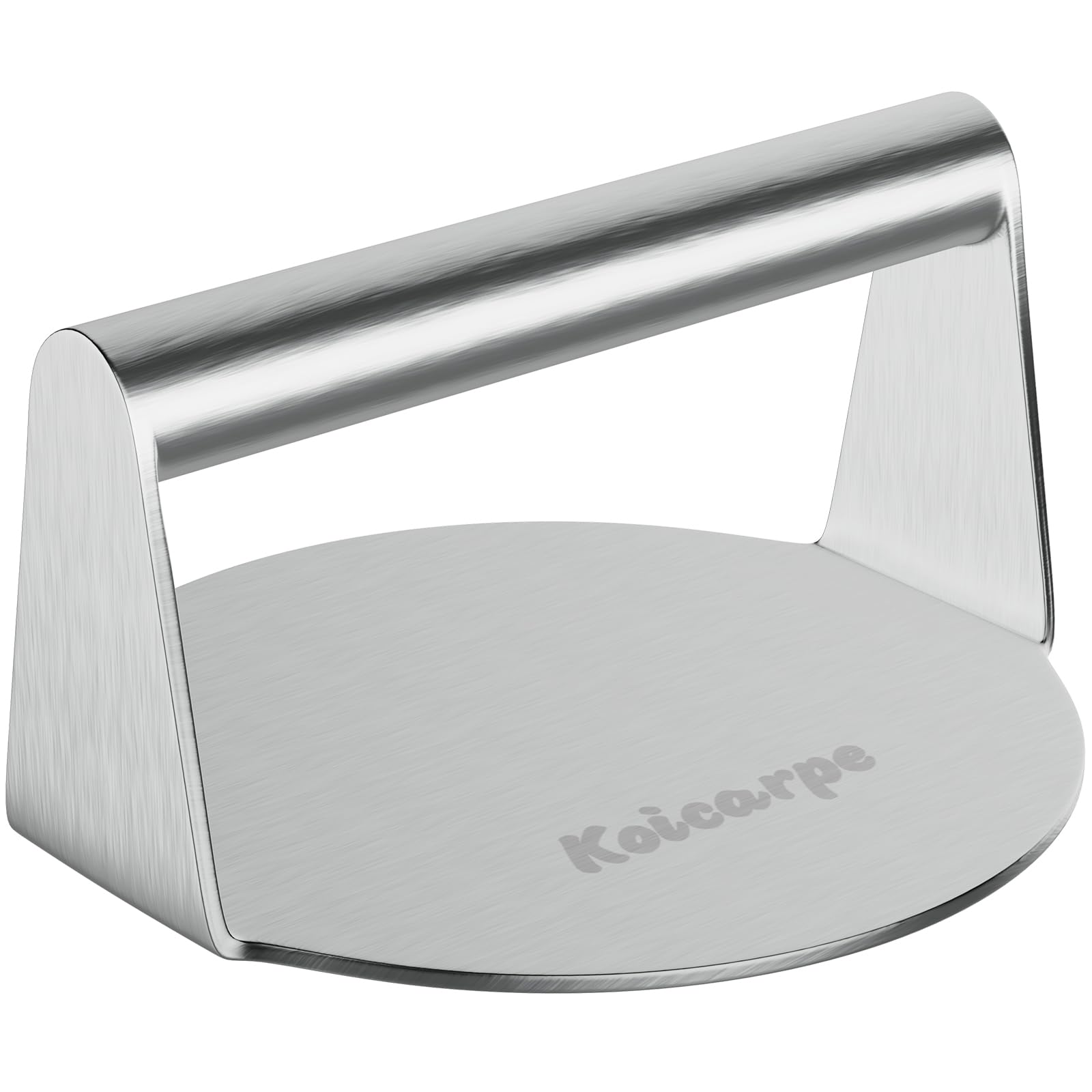 5.5-Inch Stainless Steel Burger Press - Heavy Duty Patty Maker for BBQ, Grilling & Homemade Burgers | Perfect for Backyard Cookouts, Camping & Restaurant Use