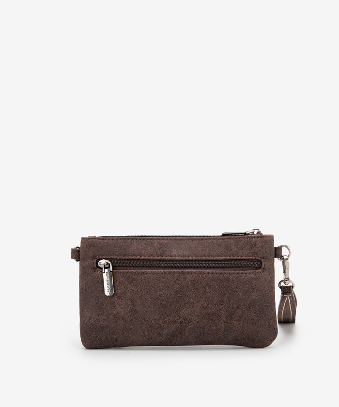 Montana West Concho Clutch Purse - Stylish Western Crossbody Bag for Women | Perfect for Parties, Weddings & Night Out