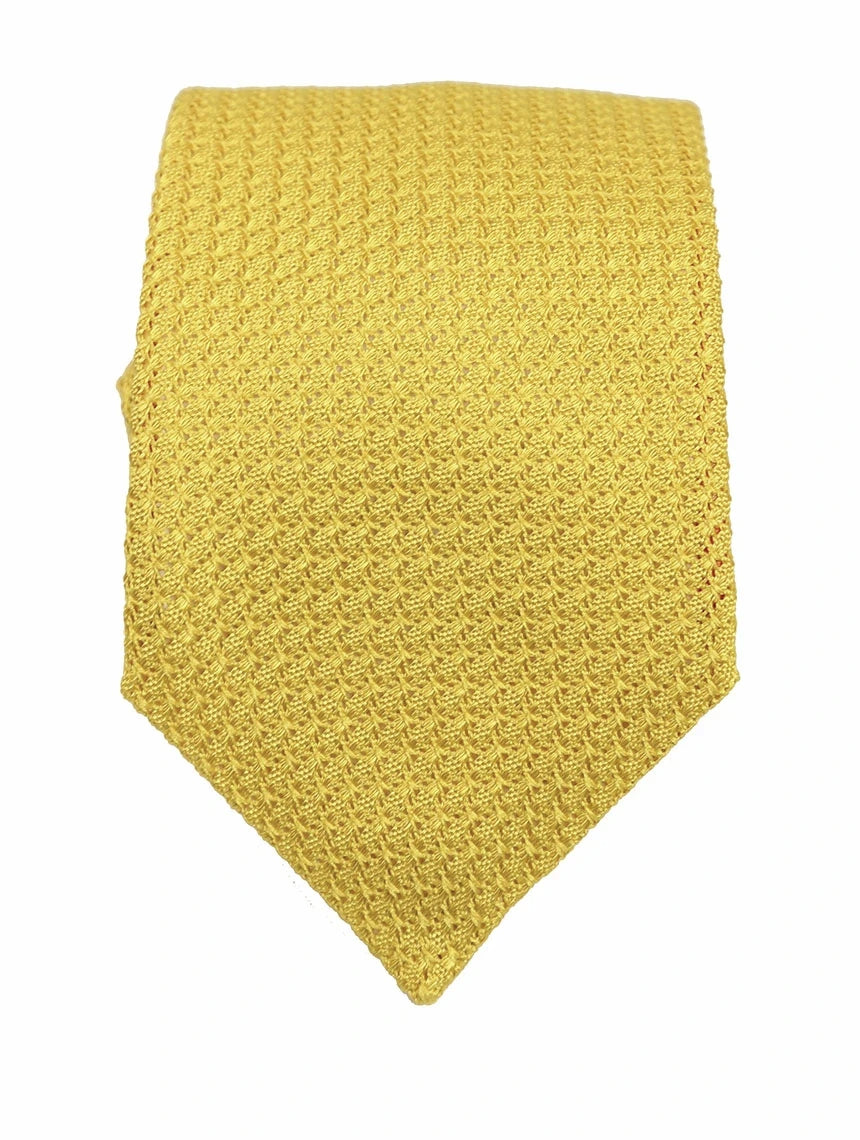 DÉCLIC Grenadine Silk Tie - Elegant Woven Necktie for Men - Perfect for Weddings, Business Meetings & Formal Occasions