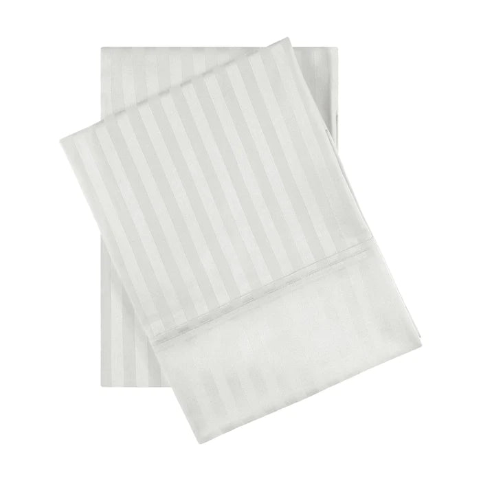 Premium Egyptian Cotton 600 Thread Count Pillowcase Set (2-Piece) - Soft & Breathable Bedding for Luxurious Sleep - Perfect for Master Bedroom, Guest Room & Hotel Use