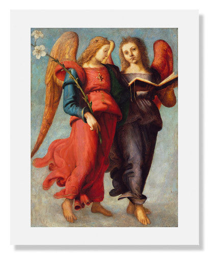 Piero di Cosimo Two Angels Painting - Renaissance Art Reproduction for Home Decor & Wall Art | Perfect for Living Room, Bedroom, or Office