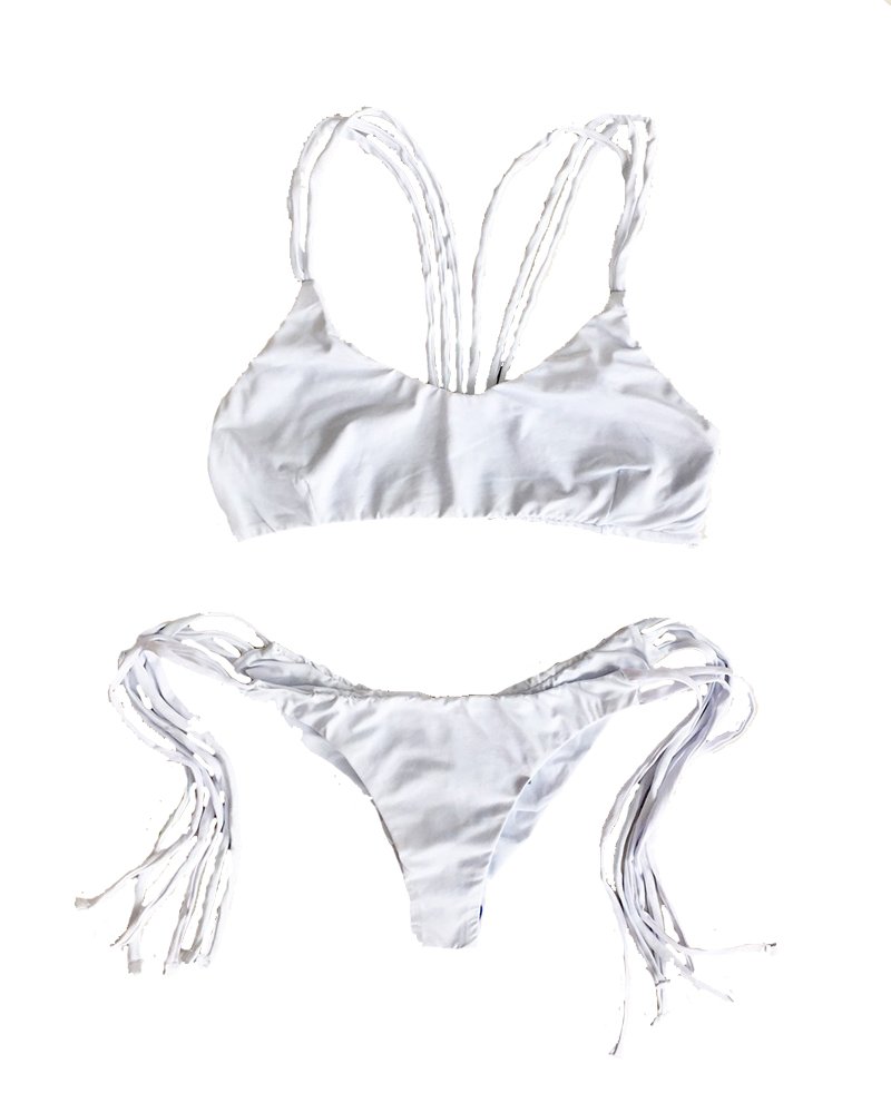 Ile Mer Beachwear Maldives Bikini Set - Sexy Swimwear for Women, Tropical Print Two Piece Bathing Suit - Perfect for Pool Party, Vacation & Beach Getaway
