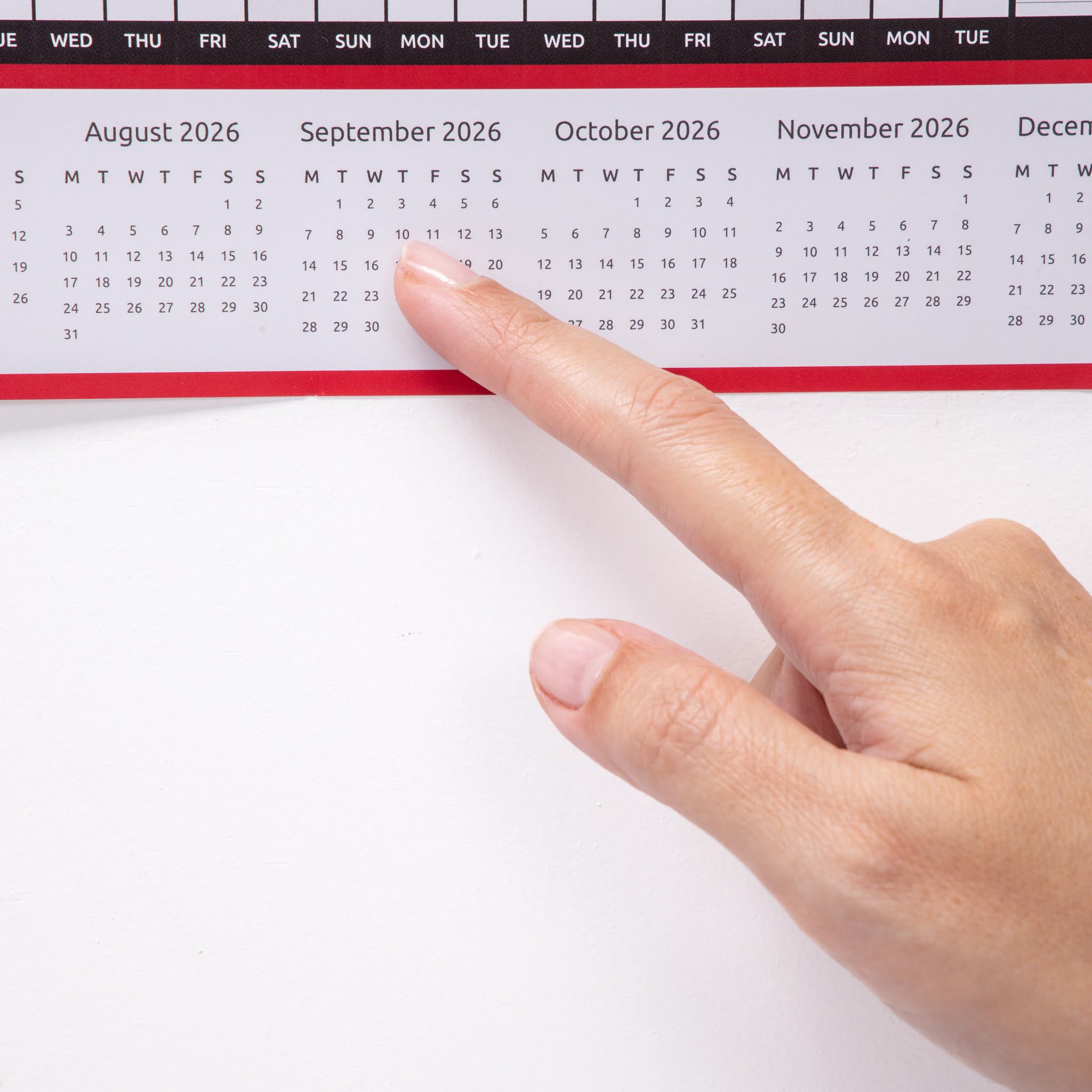 Evelay 2025 Wall Calendar Planner - A3 Size (42.0 x 29.7cm) | Full Year at a Glance | Perfect for Home, Office, Work & School Organization | Great for Planning, Scheduling & Time Management