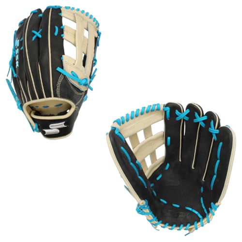 Black/Camel/Electric Blue