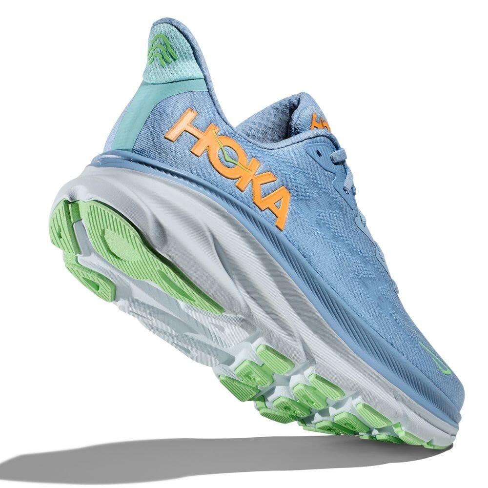Hoka Men's Clifton 9 Wide Running Shoes - Lightweight Cushioned Sneakers for Road & Trail | Perfect for Jogging, Gym Workouts & Daily Walking