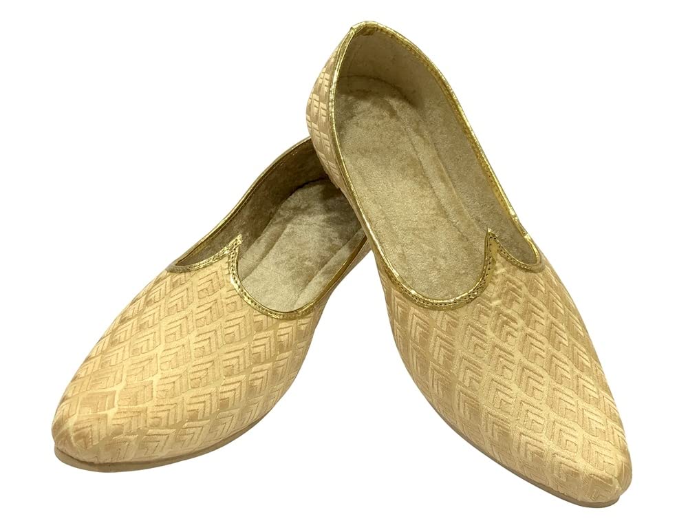 Handmade Sherwani Jutti Shoes for Men - Wedding & Formal Wear